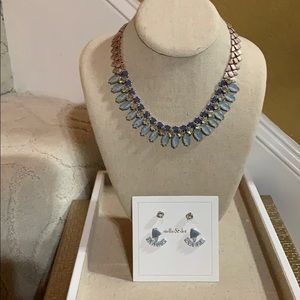 Stella & Dot necklace & earrings